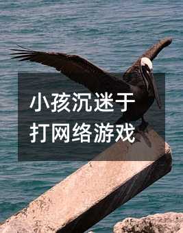 小孩沉迷于打網絡游戲