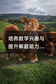 培養數學興趣與提升解題能力的方法與技巧