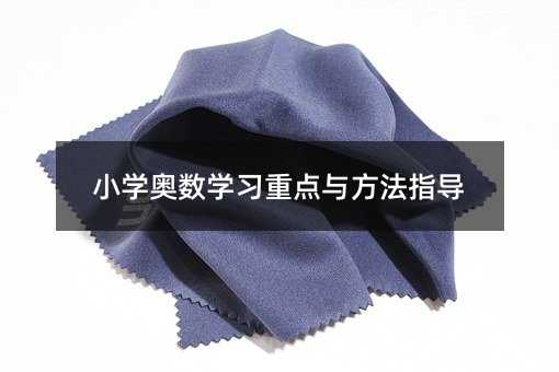 小學奧數學習重點與方法指導