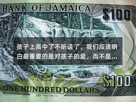 孩子上高中了不聽話了,我們應(yīng)該明白最重要的是對孩子的愛,而不是成績