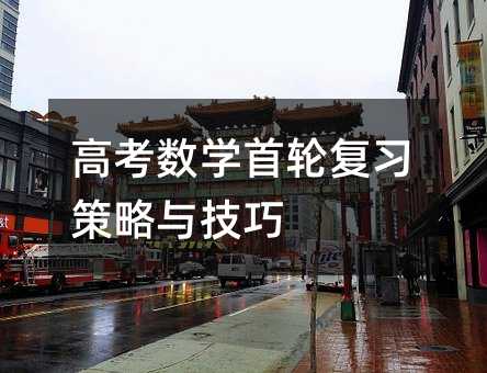 高考數(shù)學首輪復(fù)習策略與技巧