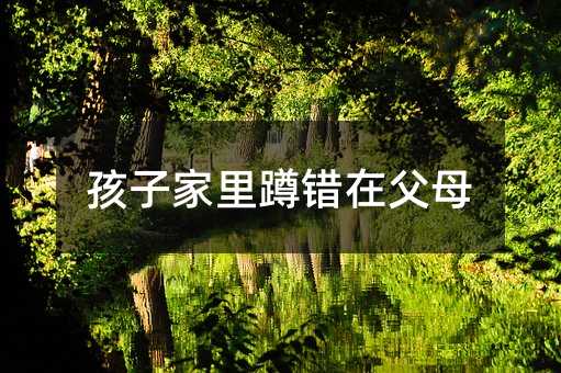 ���Ӽ�����e(cu��)�ڸ�ĸ