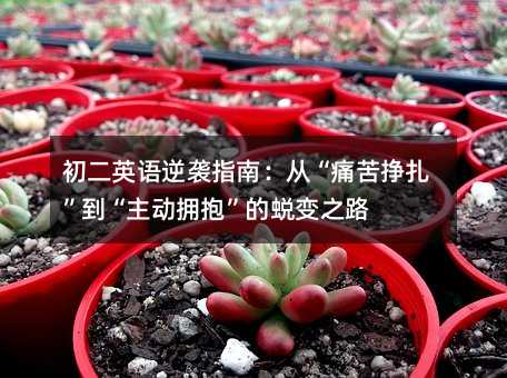 初二英語逆襲指南:從“痛苦掙扎”到“主動擁抱”的蛻變之路