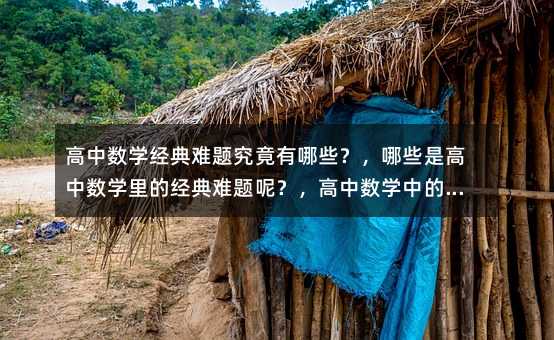 高中數學經典難題究竟有哪些?,哪些是高中數學里的經典難題呢?,高中數學中的經典難題是啥?
