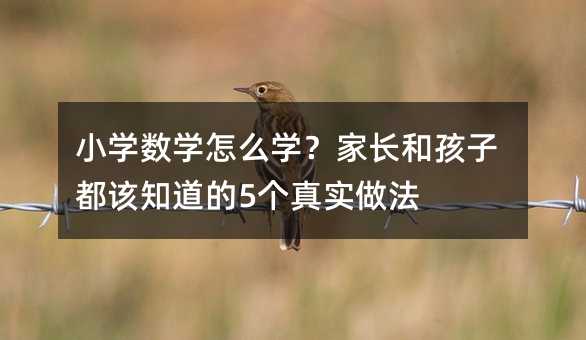 С�W(xu��)��(sh��)�W(xu��)��ô�W(xu��)�����L(zh��ng)�ͺ��Ӷ�ԓ֪����5��(g��)�挍(sh��)����