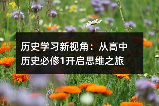 �vʷ�W����ҕ�ǣ��ĸ��Кvʷ����1�_��˼�S֮��