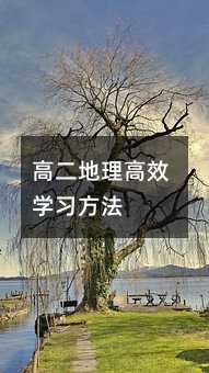 高二地理高效學習方法